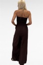 jumpsuit con fascia elasticizzata  brown